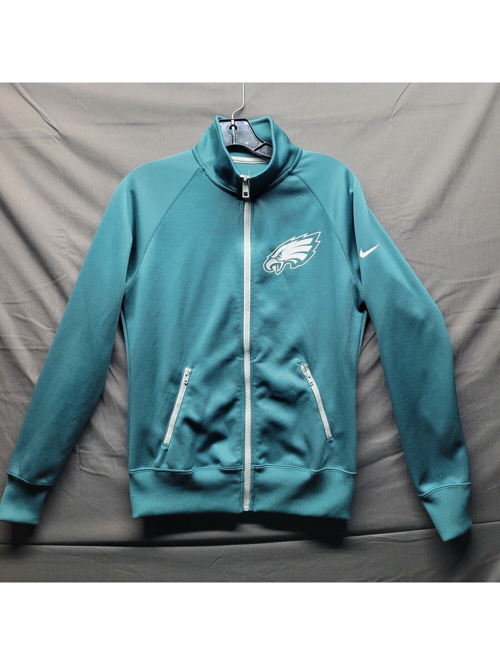 Women's Nike Philadelphia Eagles Training Green Jacket Full-Zip (Medium)